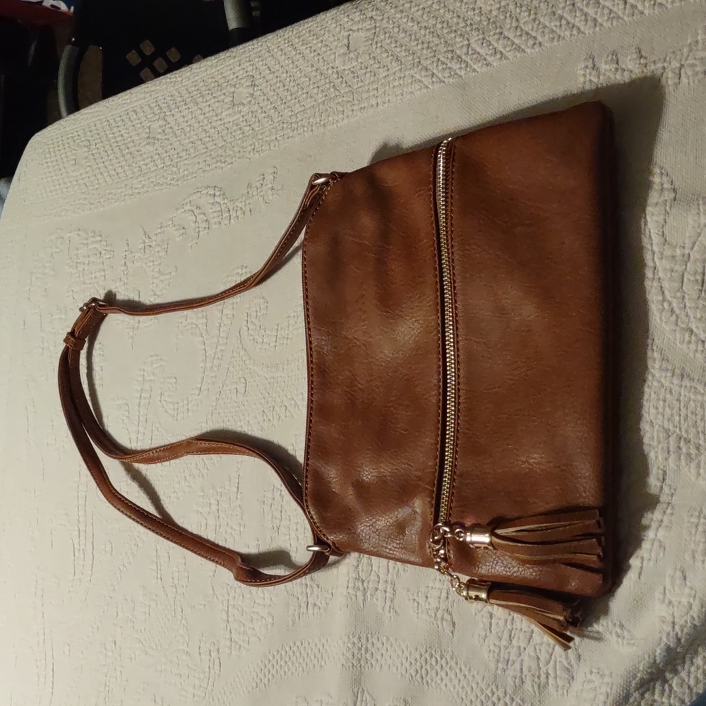 Brown crossbody